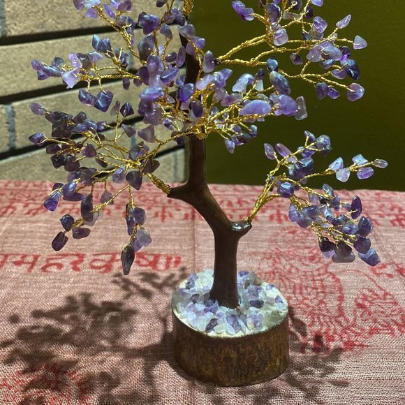 Amethyst Tree of Life Statue - Picture 2 of 2